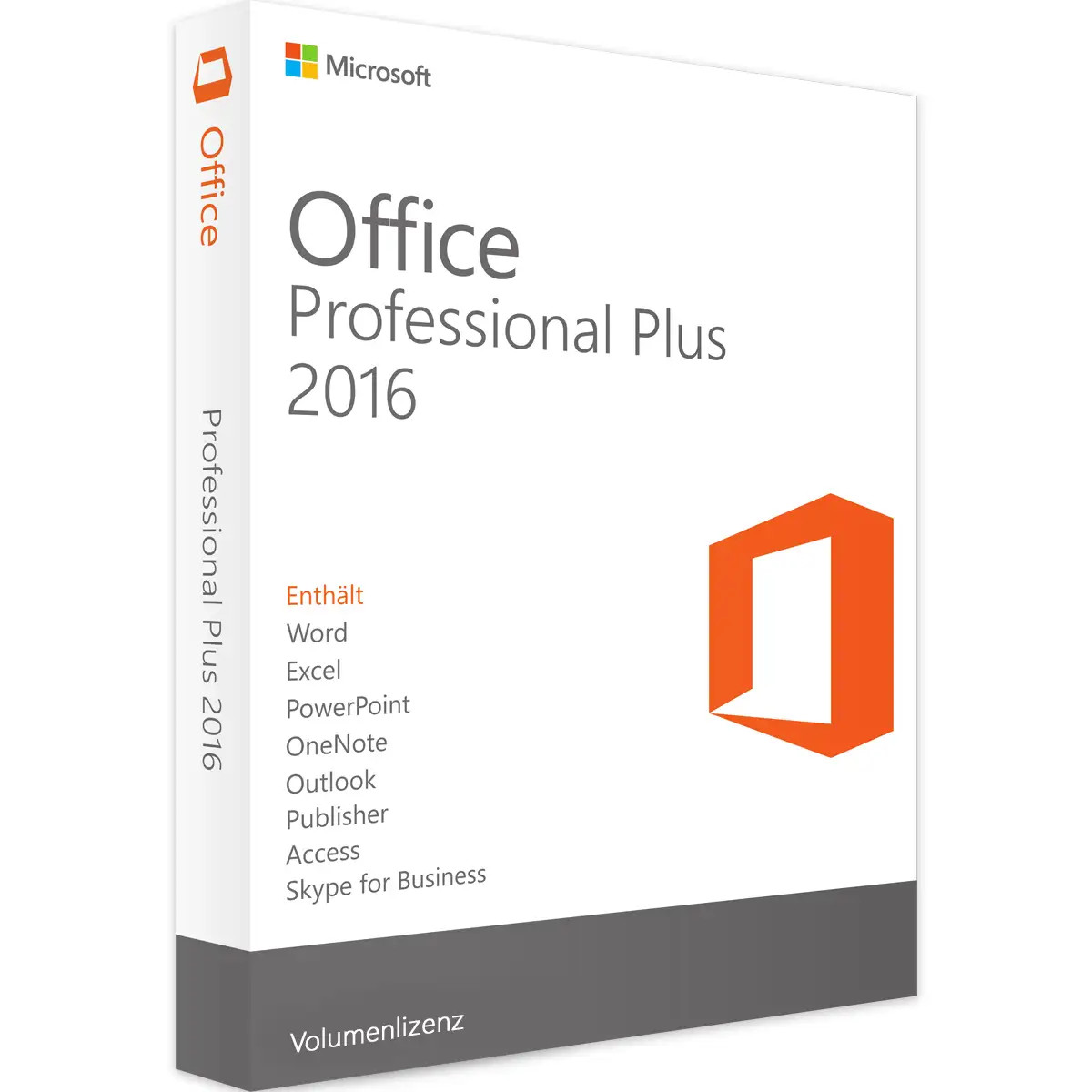 Microsoft Office 2016 Professional Plus, Volumenlizenz für Terminalserver, leistungsstarke Office-Suite für Windows