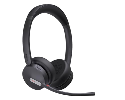 Yealink BH 70 Dual UC Headset, Bluetooth mit 3-Mikrofon Geräuschunterdrückung, 35h Akkulaufzeit, USB-C/A