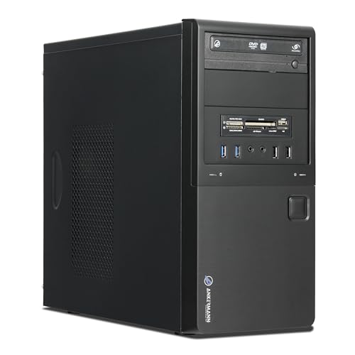 Ankermann Linux Office PC, Intel Core i5-6500, 16GB RAM, 480GB SSD, Zorin OS, OnlyOffice, kompaktes ELITE U18 Gehäuse