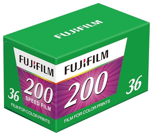 FUJIFILM FUJICOLOR C200, Color-Kleinbildnegativfilm mit 36 Aufnahmen, feinkörnig und lichtempfindlich