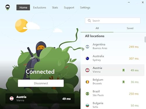 ADGUARD VPN, Software für Windows, macOS, Android und iOS, 10 Geräte, 1 Jahr, schnelle Geschwindigkeiten, 70+ Serverstandorte, No-Logs-Richtlinie, Aktivierungscode per E-Mail