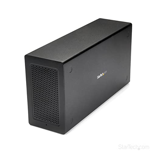 StarTech TB31PCIEX16, Thunderbolt 3 PCIe-Erweiterungsgehäuse mit DisplayPort, Schwarz