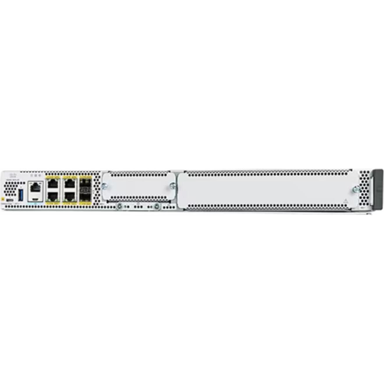 Cisco Catalyst 8300-1N1S-6T, Router mit integrierten SD-WAN-Diensten, hohe WAN-Port-Dichte, grau
