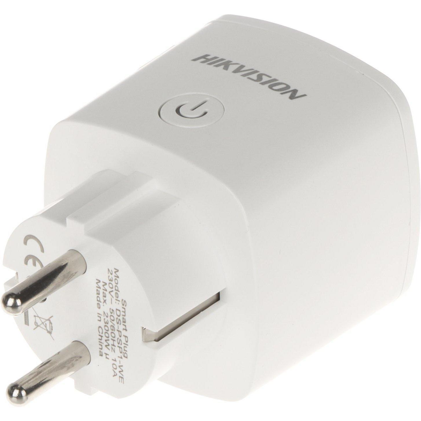 Hikvision DS-PSP1-WE, Smart Plug, 230V Innensteckdose mit kabelloser 868 MHz Steuerung, weiß