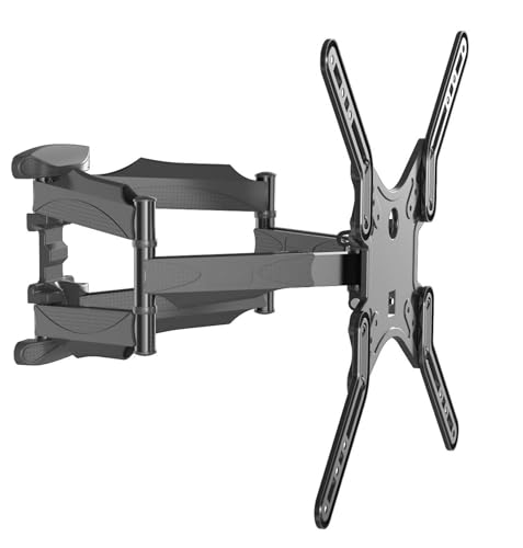 Gembird TV SET ACC WALL MOUNT 32-60"/WM-60ST-01, TV Wandhalterung 60 Zoll, Schwarz, Neig- und schwenkbar, 36.40 kg Tragkraft