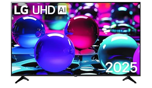 LG UHD TV AI 2025, 65UA73, 65 Zoll (164cm) 4K UHD Smart TV mit HDR10, webOS 25, Alexa und Google Assistant, Netflix, Disney+ und Prime Video, AirPlay 2