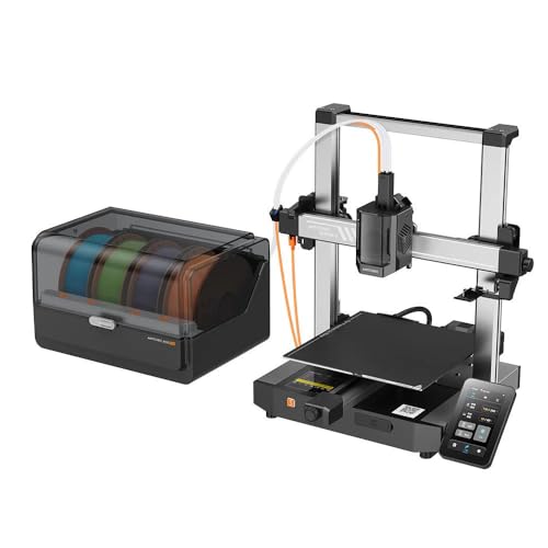 Anycubic 3D-Drucker Kobra 3 Combo, Intelligenter Mehrfarbendruck, Filamenttrocknung, 250mm x 250mm Druckformat