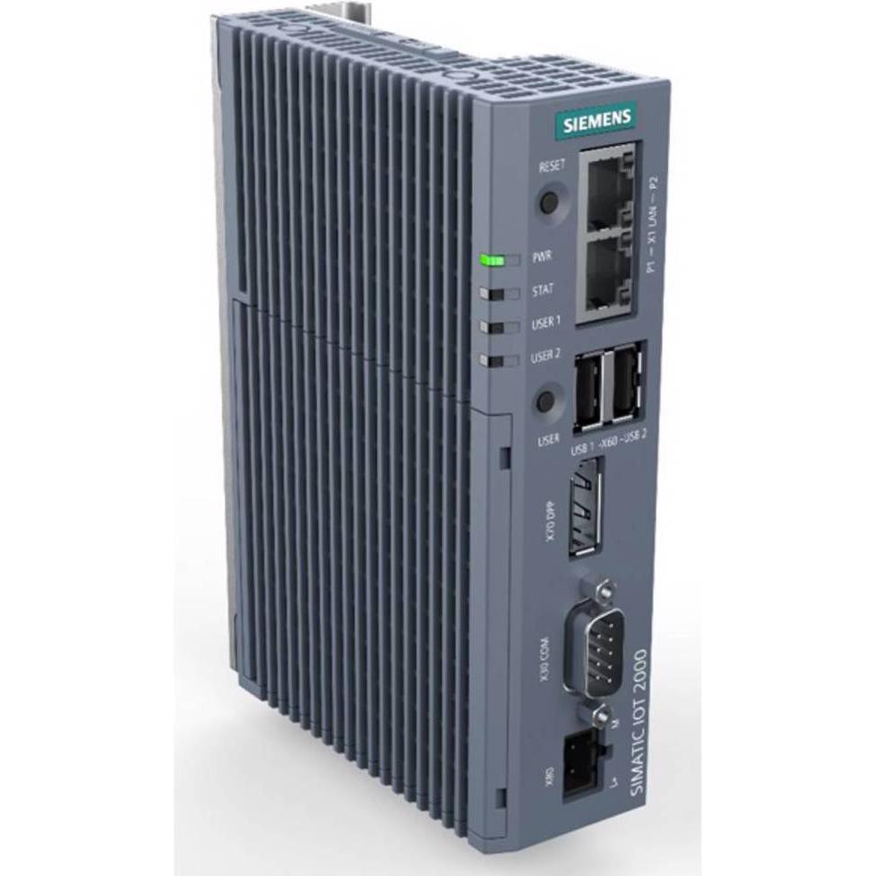 Siemens SIMATIC IOT2050, Quad Core Gateway mit 1 GB oder 2 GB RAM, lüfterlos, 24/7 Betrieb