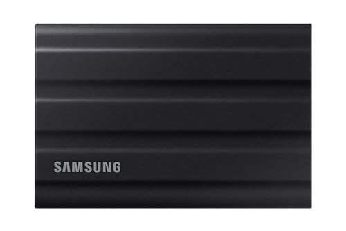 Samsung Portable SSD T7 Shield 1 TB Black - Extrem robust, schnell und kompakt