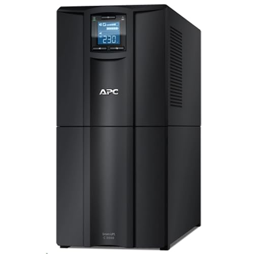 APC Smart-UPS C 3000VA (2,1 kW) LCD 230V (3000 VA, 2100 W, Line-Interaktiv USV), USV