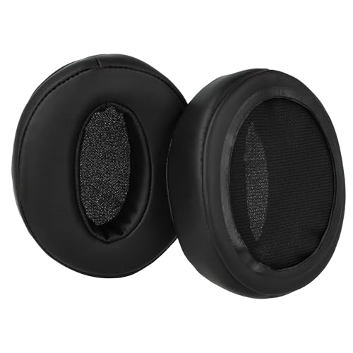 vhbw Ohrpolster für Sennheiser HD 4.20S/4.30G/HD300/350BT, Schaumstoff/Kunststoff, schwarz, ergonomische Polsterung, einfache Montage