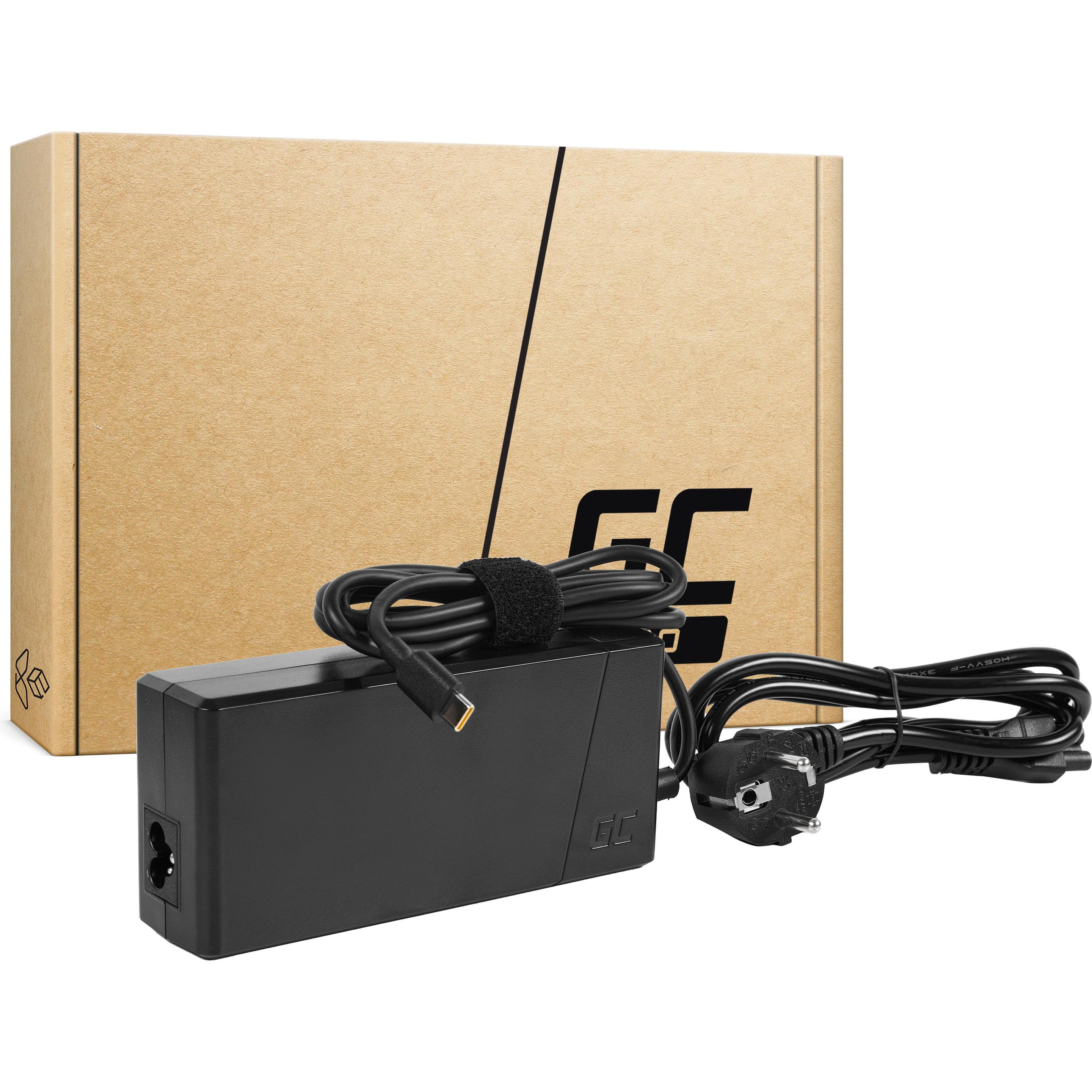 GreenCell AD140P Netzteil & Spannungsumwandler, Universal 130 W, Notebook Ladegerät mit LED-Anzeige, schwarz