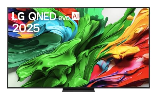 LG QNED evo AI 75QNED87A6B, 75 Zoll 4K QNED MiniLED Smart-TV mit WLAN, Schwarz