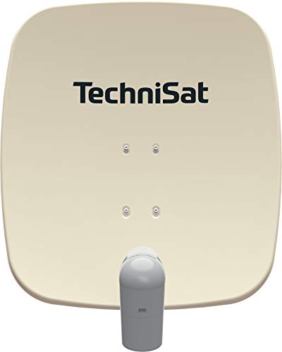 TechniSat SATMAN 65 PLUS UNYSAT-Universal-Quattro-Switch-LNB (DigitalSat-Antenne, Aluminium, HDTV, Quattro-Switch-LNB) beige