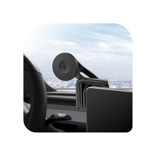 Spigen TapLock MagSafe Car Mount Holder, Smartphone Halterung für iPhone, Schwarz