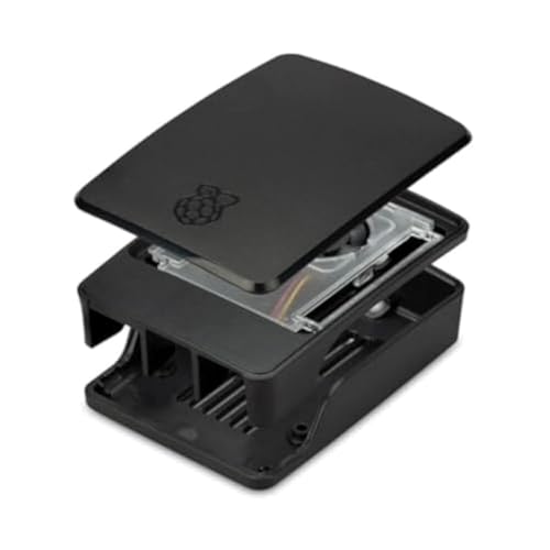 Raspberry Pi Raspberry Pi 5 Case - Schwarz, PWM-Lüfter, Zugriff auf alle wichtigen Ports, belüftet