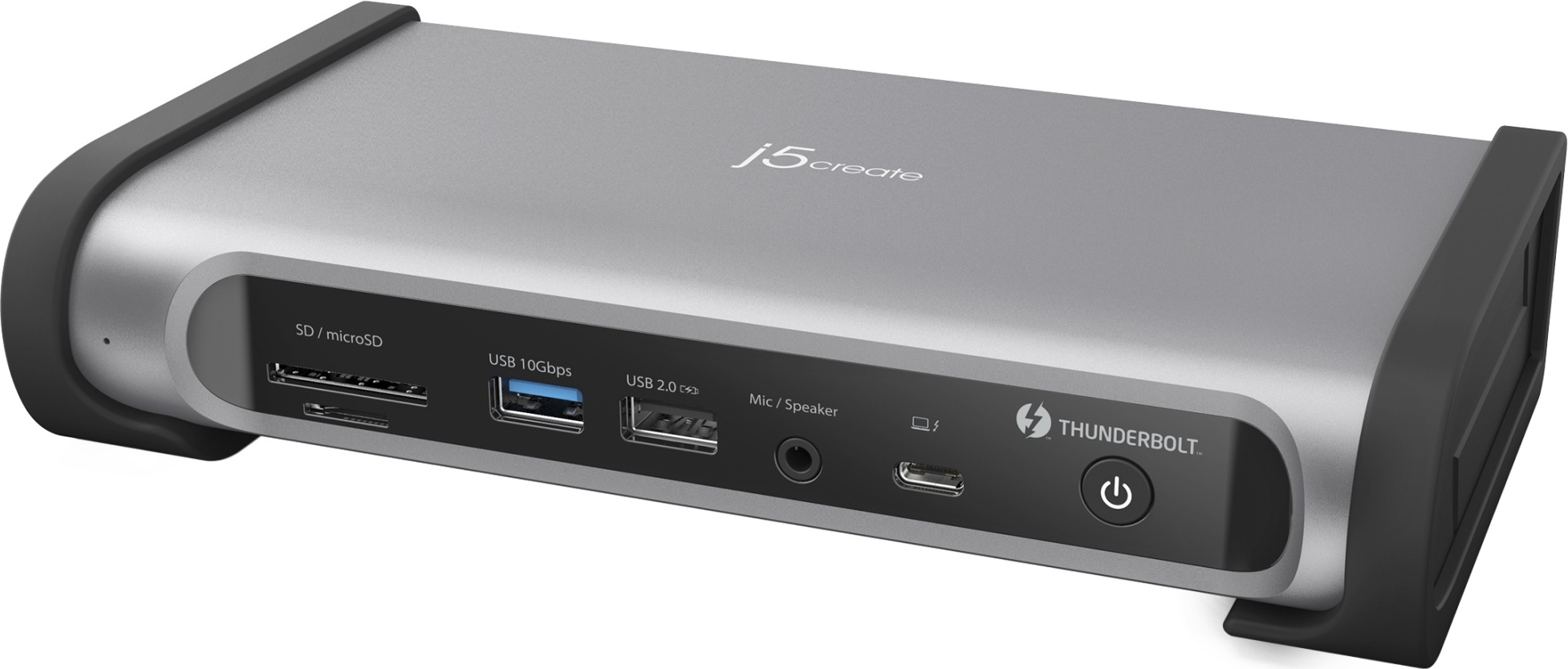 J5Create Thunderbolt 4 Quad Display (Jtd568-En) Laptop-Dockingstation in Grau