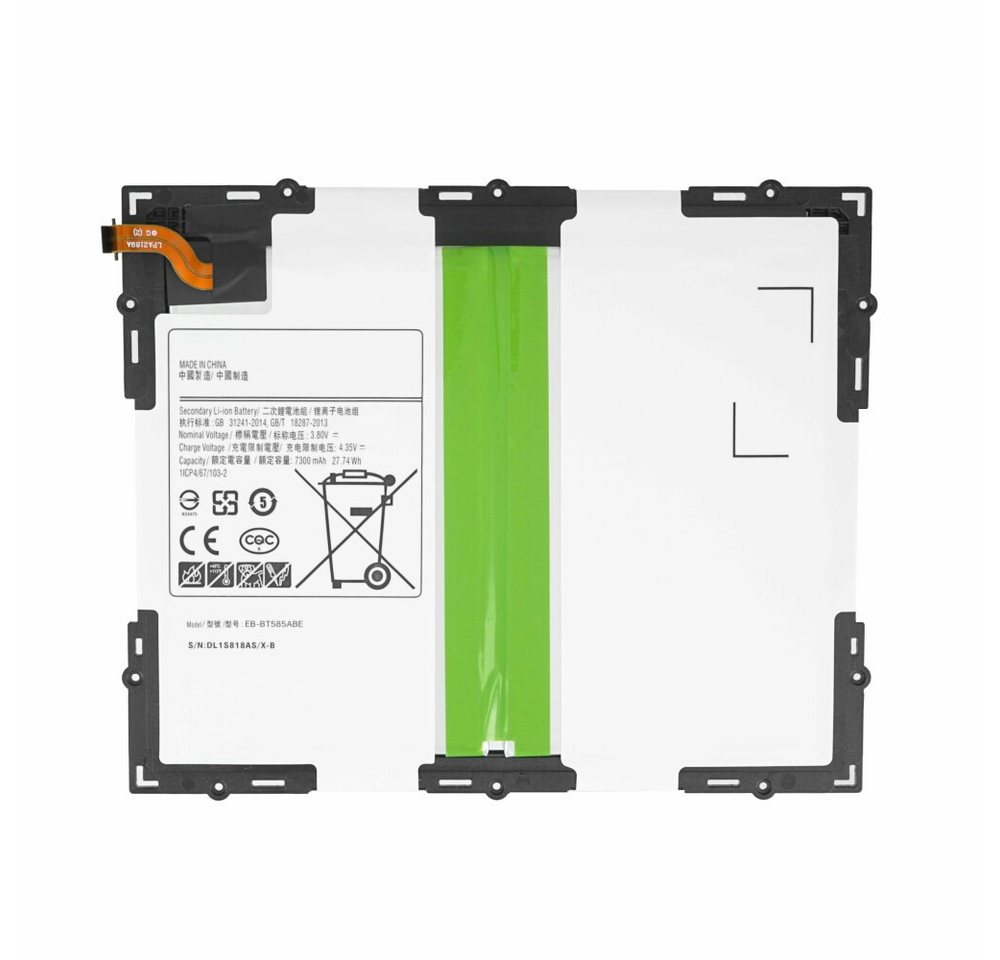 OTTO Akku Samsung Galaxy Tab A 10,1 (2016) SM-T580 T585, 7300mAh Hochleistungs-Li-Ion-Akku für längere Laufzeiten