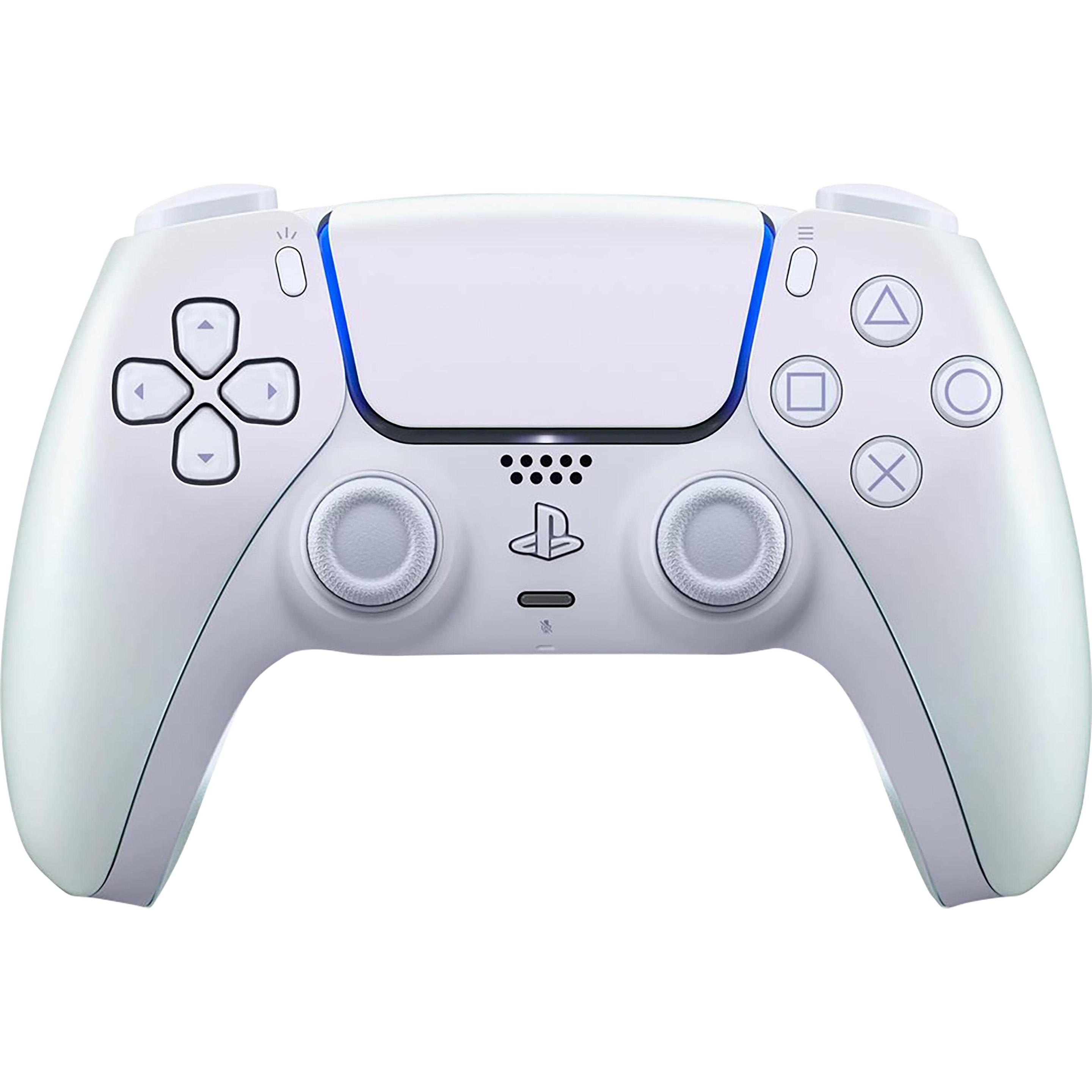 Sony DualSense Wireless-Controller Chroma Pearl, Gaming Controller für PS5, Weiss mit schillerndem Design