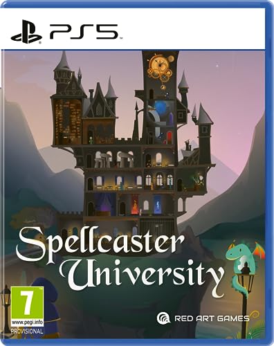 Red Art Games Spellcaster University PS5 (EU Import), Aufbau- und Managementspiel für Magier mit vielfältigen Magie-Decks und einzigartigen Universitätsentwicklungsmöglichkeiten