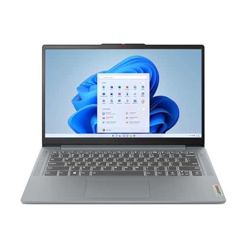 Lenovo IdeaPad Slim 3 14IAN8, 14" Notebook mit Intel N100, 4 GB RAM, 128 GB SSD, Grau