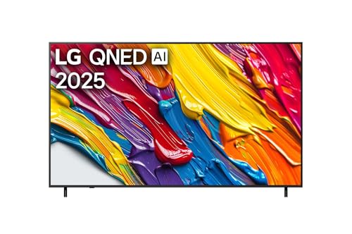 LG 86QNED82A6B, 86 Zoll 4K QNED AI TV mit α7 Gen8 4K AI Prozessor, webOS 25, HDR und Magic Remote