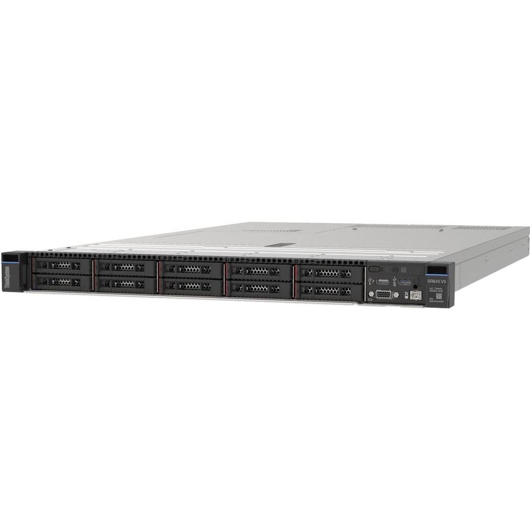 Lenovo ThinkSystem SR645 V3, Rack-Server mit AMD EPYC 9124, 3 GHz, 32 GB DDR5-SDRAM, 1U, ECC-RAM, max. 8 Festplatten