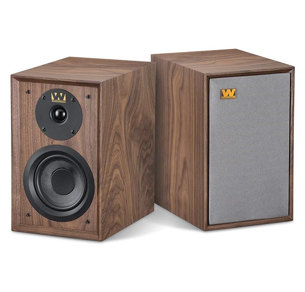 WHARFEDALE Denton 80th Anniversary, 2-Wege Regal-Lautsprecher im Walnussfurnier mit Kevlar-Tieftöner und Textilkalotten-Hochtöner