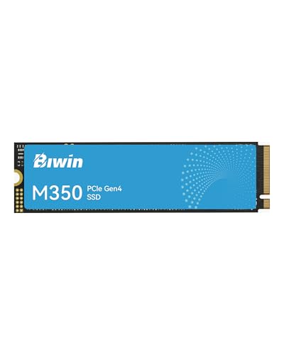 BIWIN M350 PCIe 4.0 NVMe M.2 SSD 2TB - Bis zu 6000MB/s, Gen4x4, Interne ...