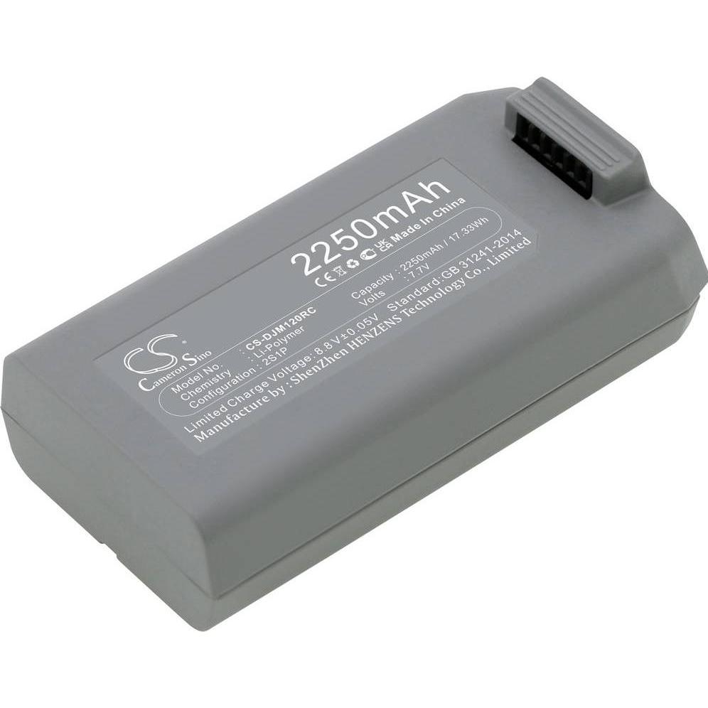 CS Cameron Sino CS-DJM120RC, LiPo Modellbau-Akkupack für DJI Mavic Mini SE und Mini 2, 2250 mAh, 7.7 V, hohe Energiedichte, kompakt und leicht