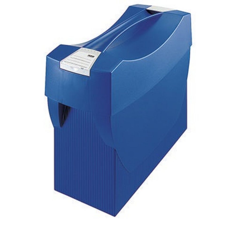 HAN Aktenordner Hängemappen-Box Swing mit Deckel Blau 1901-14, Stilvoll, stabil und platzsparend