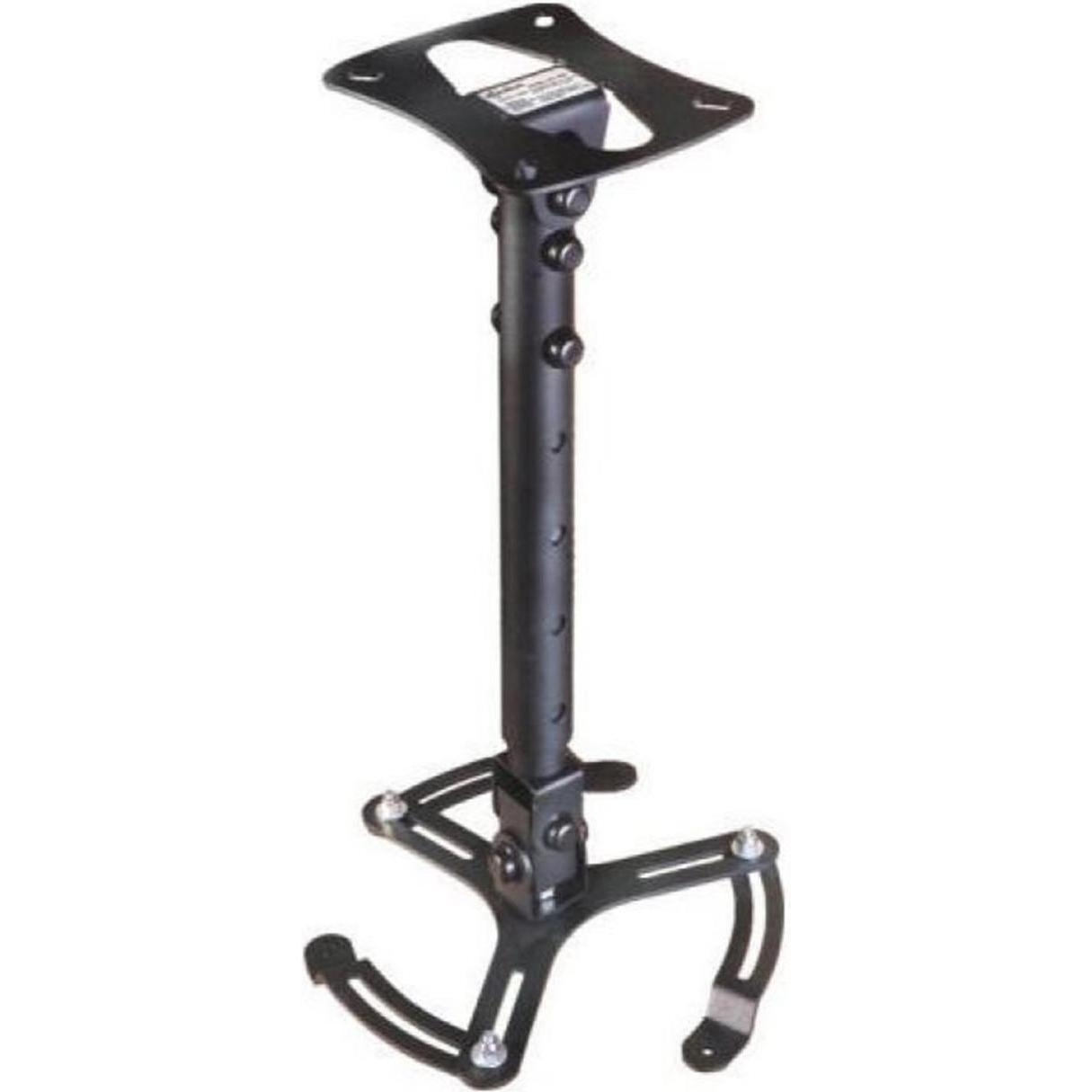 edbak PM1 Deckenhalterung, Beamer Halterung bis 15 kg, neigbar von -90° bis +90°, schwarz