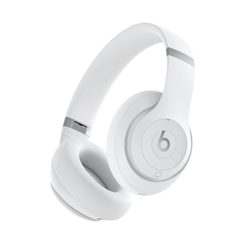Beats Studio Pro, Kabellose Bluetooth Noise Cancelling Kopfhörer mit personalisiertem 3D Audio, USB-C verlustfreiem Audio, Kompatibilität mit Apple & Android, Mattweiß