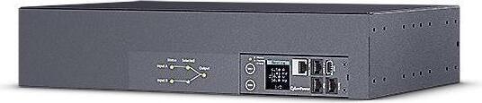 CyberPower PDU ATS Switch PDU44302, 19" Rack, 16xIEC-C13 & 2xIEC-C19, 230V/16A, automatische Stromquellenumschaltung, digitales RGB LCD-Display