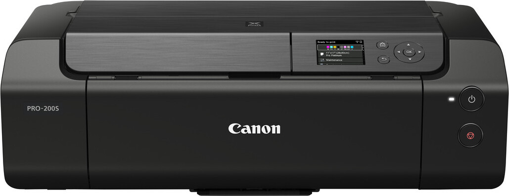 Canon PIXMA PRO-200s Drucker Schwarz - Farb-Tintenstrahl-Technologie, Drahtlose Schnittstellen, Randloses Drucken