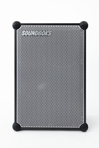 SOUNDBOKS 4 - Bluetooth Performance Speaker - Kabelloser und tragbarer Lautsprecher - 40 Stunden Akku - 126dB - Designed in Dänemark (Metallic Gray)