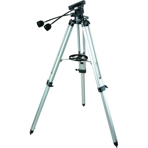 Celestron Stativ Alt-Azimutal für Spektive, Aluminium, maximal 5 kg Traglast, 2D Panoramakopf, Silber, 114,3 cm Höhe