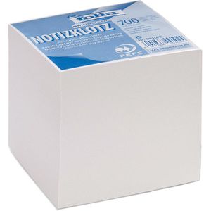 Folia Zettelklotz 9910/E, lose, 9,0 x 9,0cm, 700 Blatt, weiß
