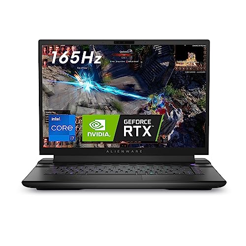 Alienware m16 Gaming Laptop |13th Gen Intel Core i7-13700HX Prozessor | 16" QHD+ 165Hz 3ms Display | 16GB RAM DDR5 4800MHz| 512GB NVMe SSD | NVIDIA RTX 4060 8GB GDDR6 | Win 11 Home | QWERTZ | Schwarz
