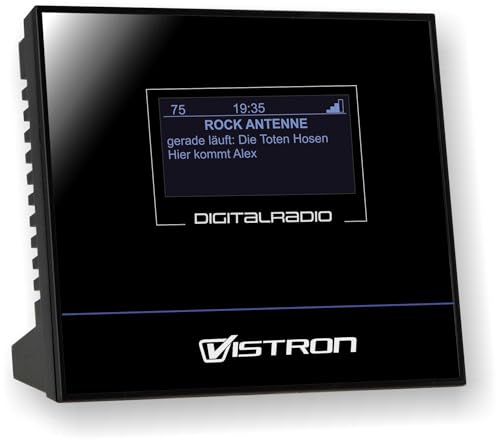 Vistron Youtune 2 DAB+ Radiotuner, digitaler DAB Radioadapter für HiFi Anlage und AV Receiver, FM/UKW Radio, Made in Germany