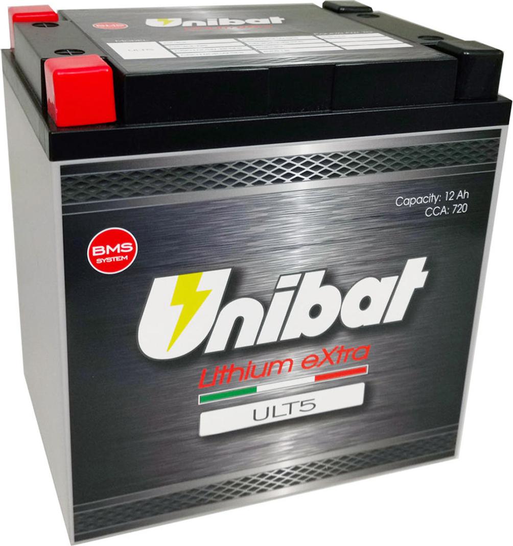 Hermann Hartje KG UNIBAT LiFePO4 Batterie „ULT5“, wartungsfrei, 2000+ Ladezyklen, extrem leicht, lithium, ersetzt Blei-Säure-Batterien