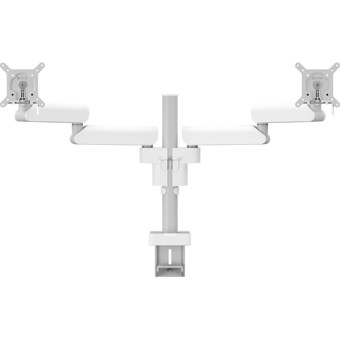 Vogels Pro Motion 2237, Höhenverstellbare Monitor Halterung für 1-2 Monitore bis 34 Zoll, Weiss