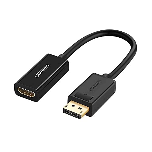 UGREEN Display Port to HDMI 1080P Konverter Adapter Schwarz