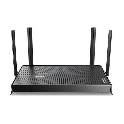 TP-Link Archer BE3600 WiFi 7 Router, Dual-Band 3570 Mbps, 2 x 2,5G-Ports, USB 3.0, EasyMesh, VPN-Clients und -Server, HomeShield