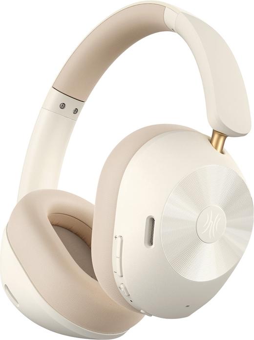 OneOdio Over Ear Kopfhörer, Bluetooth 5.4, Noise Cancelling, Weiß, bis zu 75 Stunden Akkulaufzeit