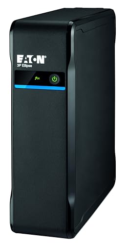 Eaton UPS 3P Ellipse (3P700UF), Unterbrechungsfreie Stromversorgung 700 VA/420 W, 4 FR-Steckdosen (3 Batterien + Überspannung), 2 USB-Ladeanschlüsse (USB-A & USB-C)