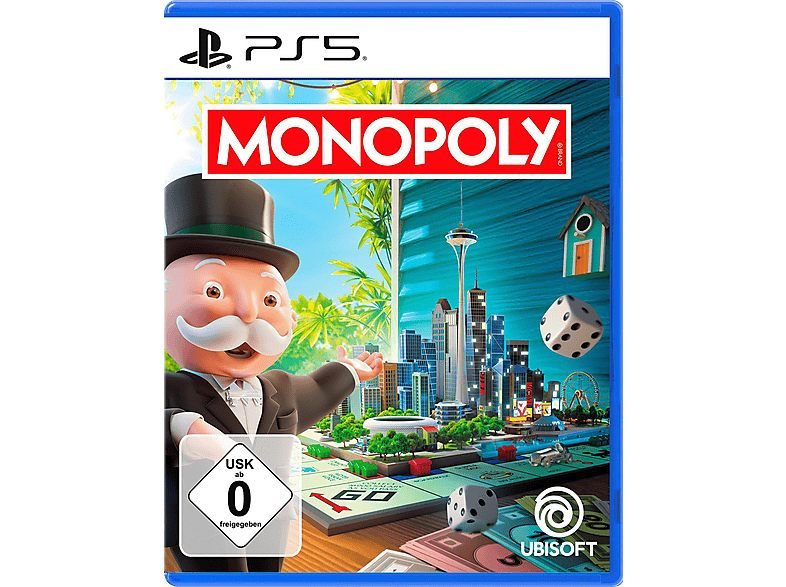 UBISOFT Monopoly - PS5-Games mit Next-Gen-Grafik, Crossplay und anpassbaren Spielmodi