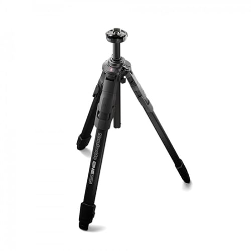 Manfrotto ONE Alu Tripod, flexibles Metall-Stativ für Fotografie und Video, elegantes Design