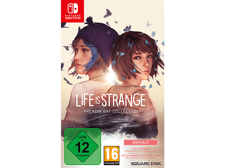 Square Enix Life is Strange Arcadia Bay Collection, Nintendo Switch Spiel mit Remastered Versionen von Life is Strange und Before the Storm, verbesserte Grafik und Animationen