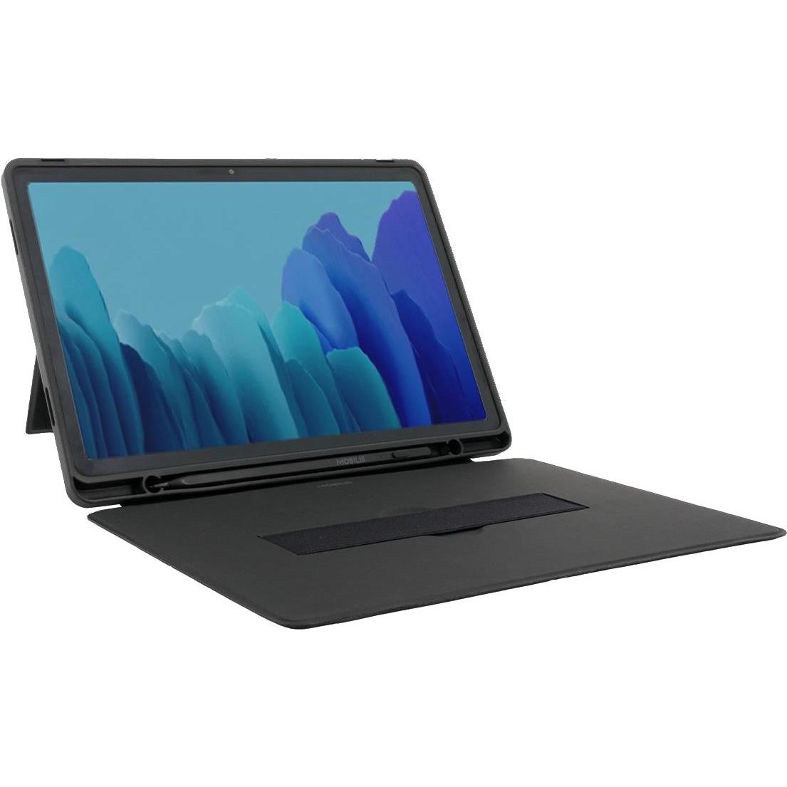 Mobilis CASE C2 für Galaxy Tab A9+ 11" (SM-X210 / SM-X216), stoßfeste Tablet-Hülle mit Stativ und Magnetverschluss, Schwarz